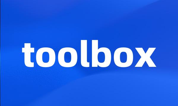 toolbox