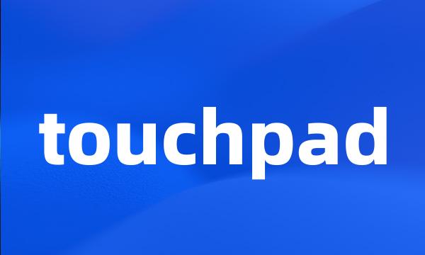 touchpad