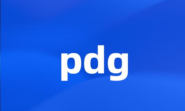 pdg