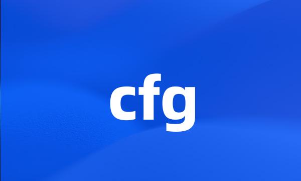 cfg