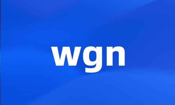 wgn