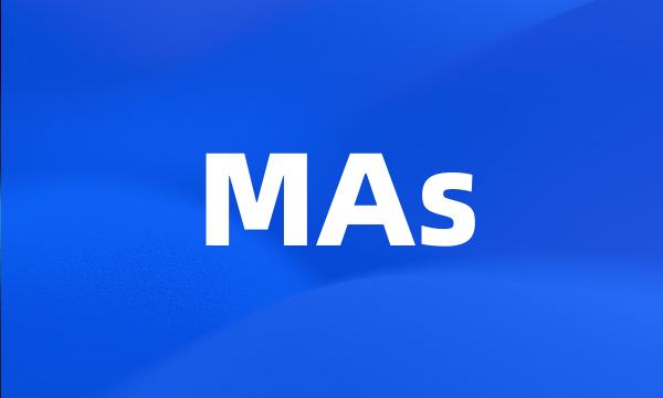 MAs