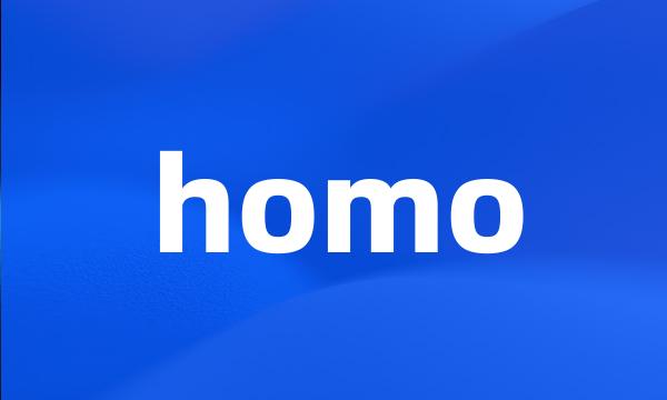 homo