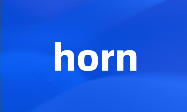 horn