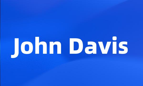 John Davis