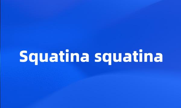 Squatina squatina