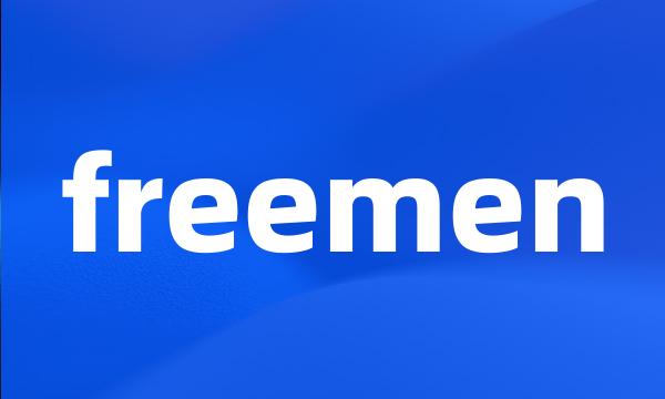 freemen