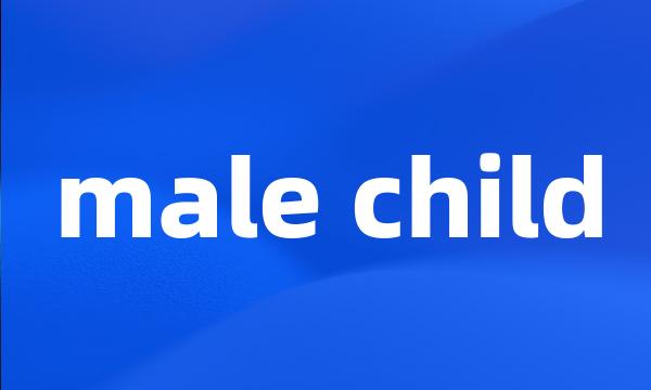 male child