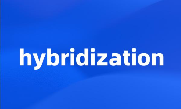 hybridization