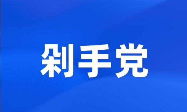 剁手党