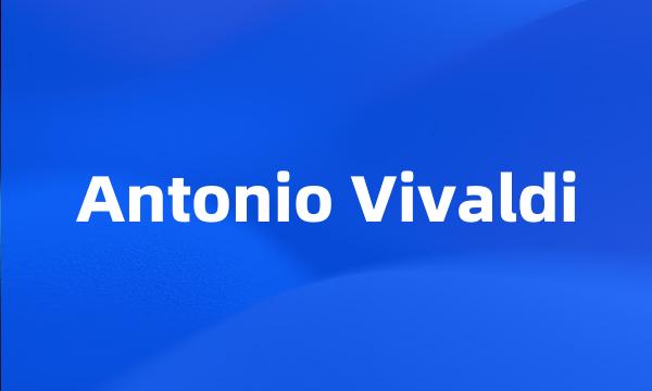 Antonio Vivaldi