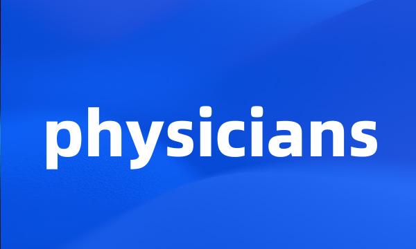 physicians