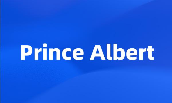 Prince Albert