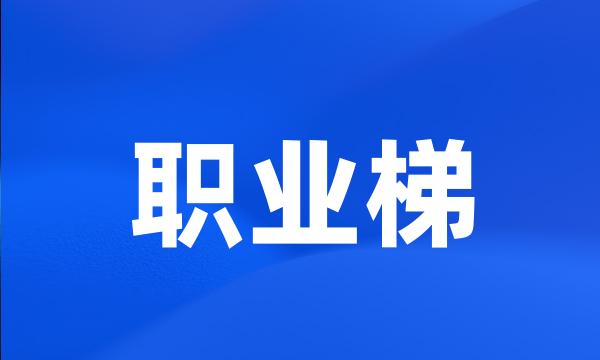 职业梯