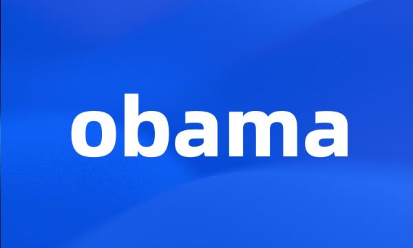 obama