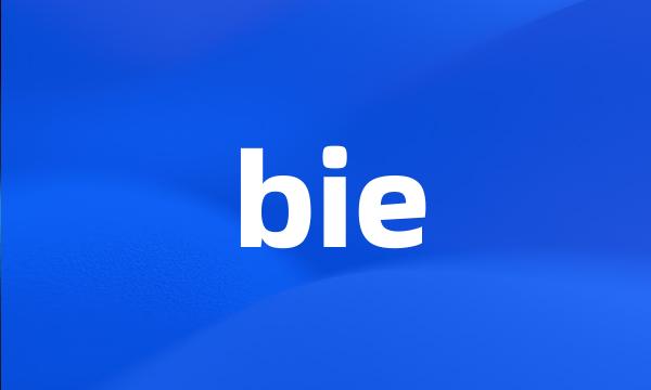 bie