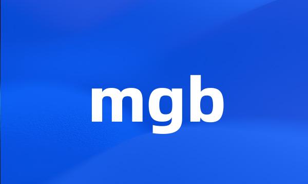 mgb