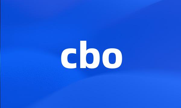 cbo