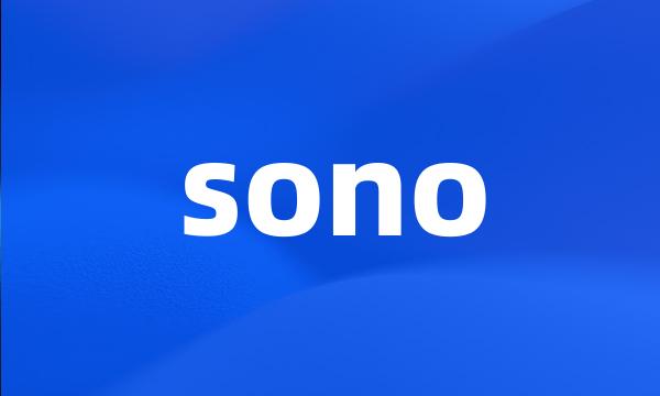 sono