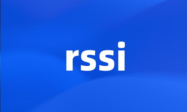 rssi