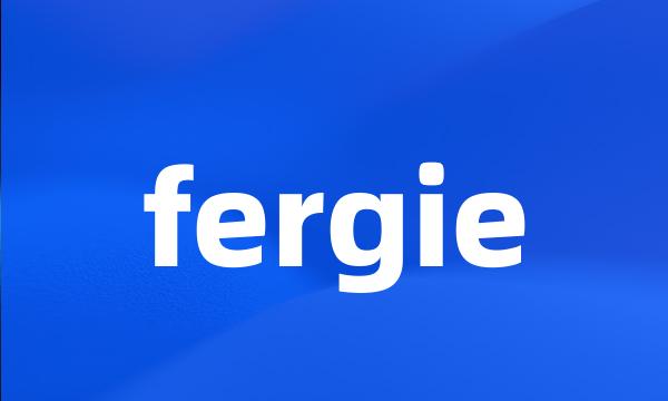 fergie