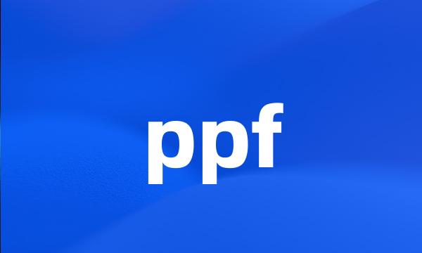 ppf