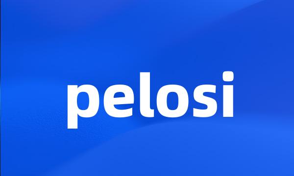 pelosi