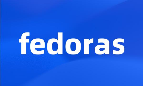 fedoras