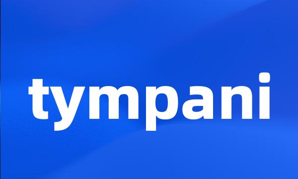 tympani