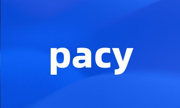 pacy