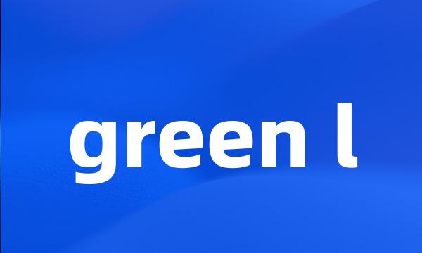 green l