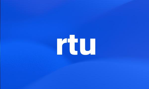 rtu