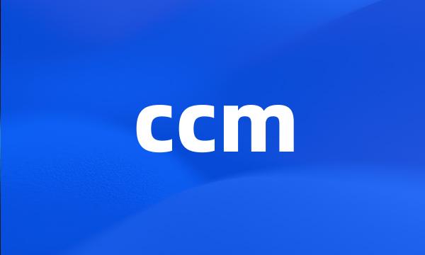 ccm