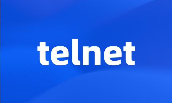 telnet