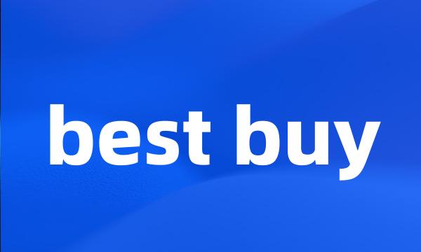 best buy