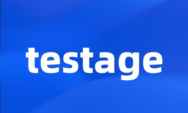 testage