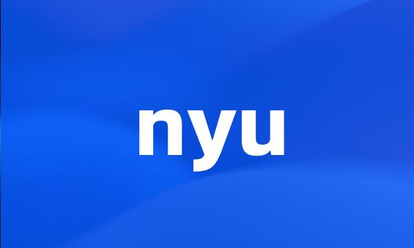 nyu