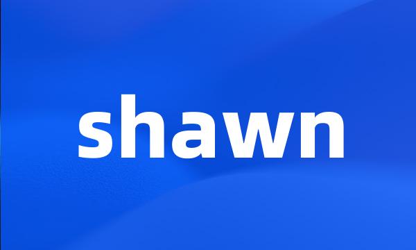 shawn