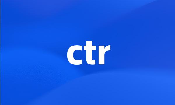 ctr