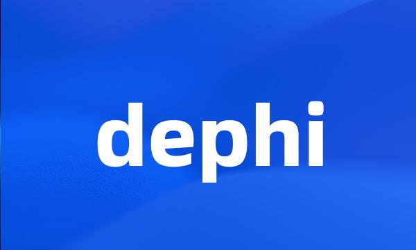 dephi