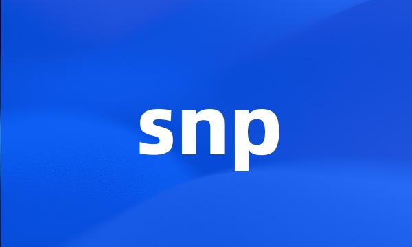 snp