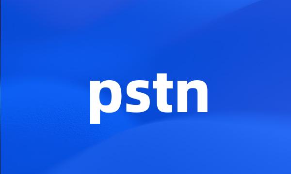 pstn