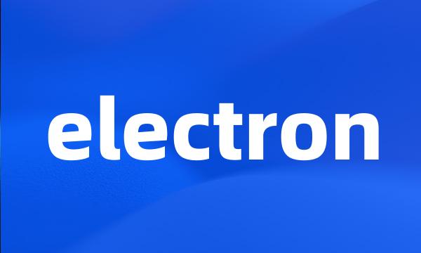 electron