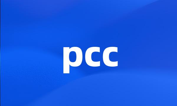 pcc