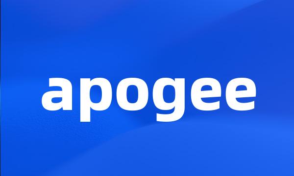 apogee