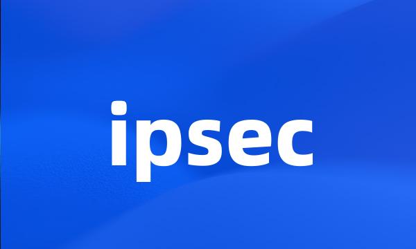 ipsec