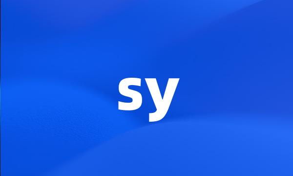 sy