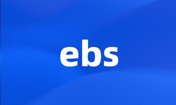 ebs