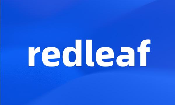 redleaf