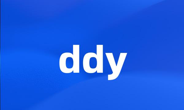 ddy